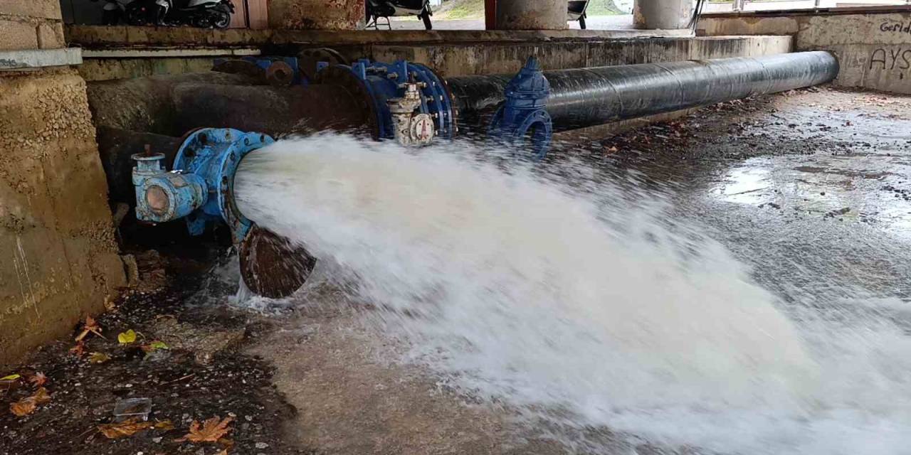 Sağanak Sonrası Sulardaki Bulanıklaşma Depodaki Suyu Tahliye Ettirdi