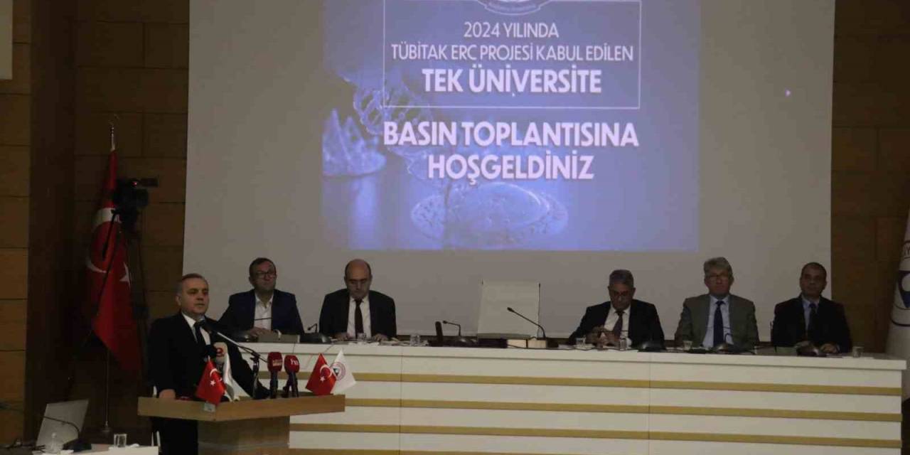 Erü’de Büyük Başarı: Erc’den 2024 Yılında Ödül Alan Tek Üniversite Oldu