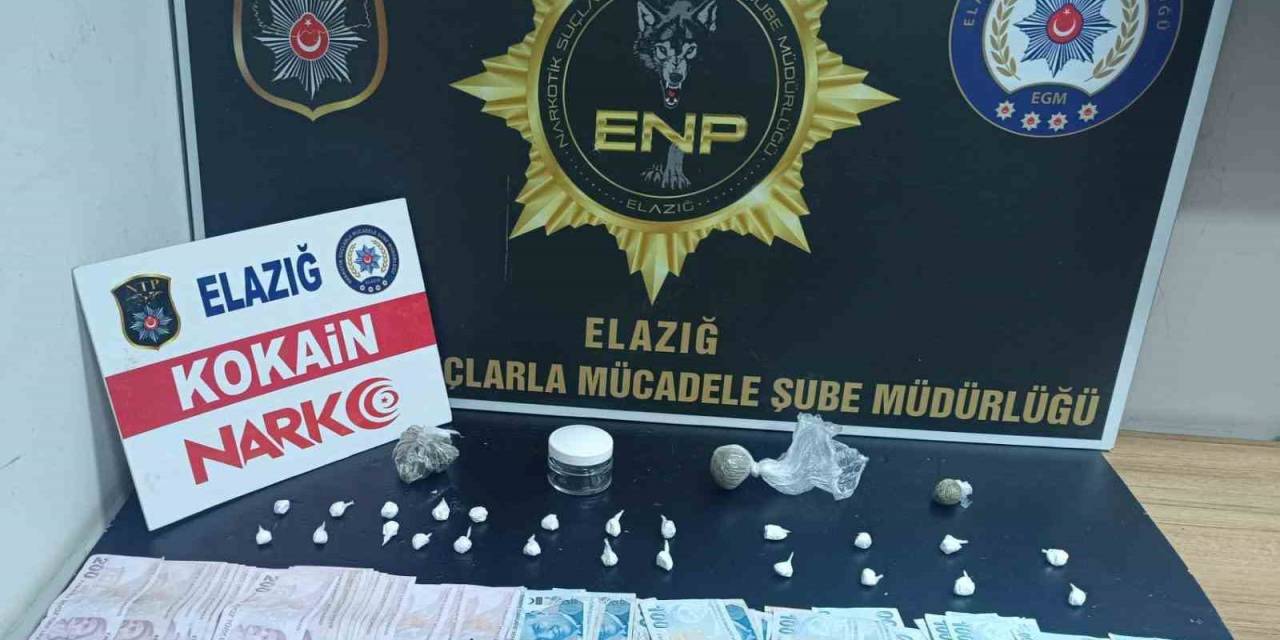 Elazığ’da Uyuşturucu Operasyonu: 2 Şüpheli Yakalandı