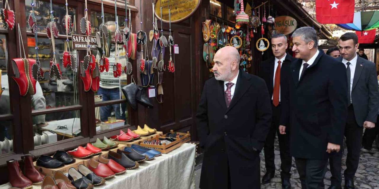 Bakan Yardımcısı Sağlam Karabük’te İncelemelerde Bulundu
