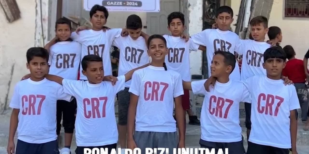 Saldırıların Gölgesindeki Gazze Sokaklarında Ronaldo Sesleri