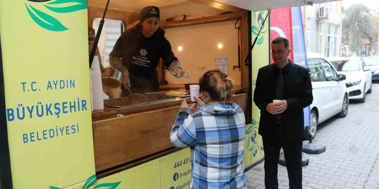 Başkan Çerçioğlu’ndan Yenipazarlılara İç Isıtan İkram