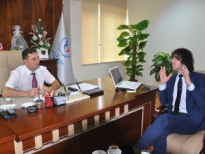 Dünya Paten Federasyonu Başkanı Pour Adana’da