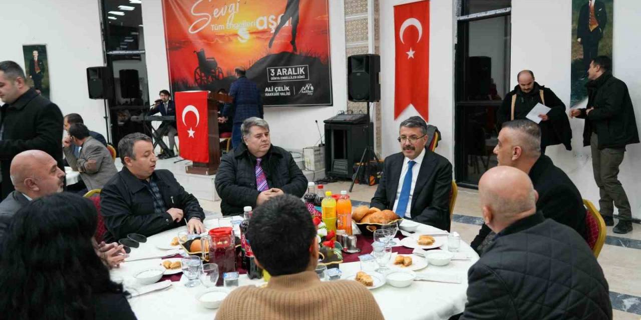 Vali Ali Çelik "sevgi Tüm Engelleri Aşar”