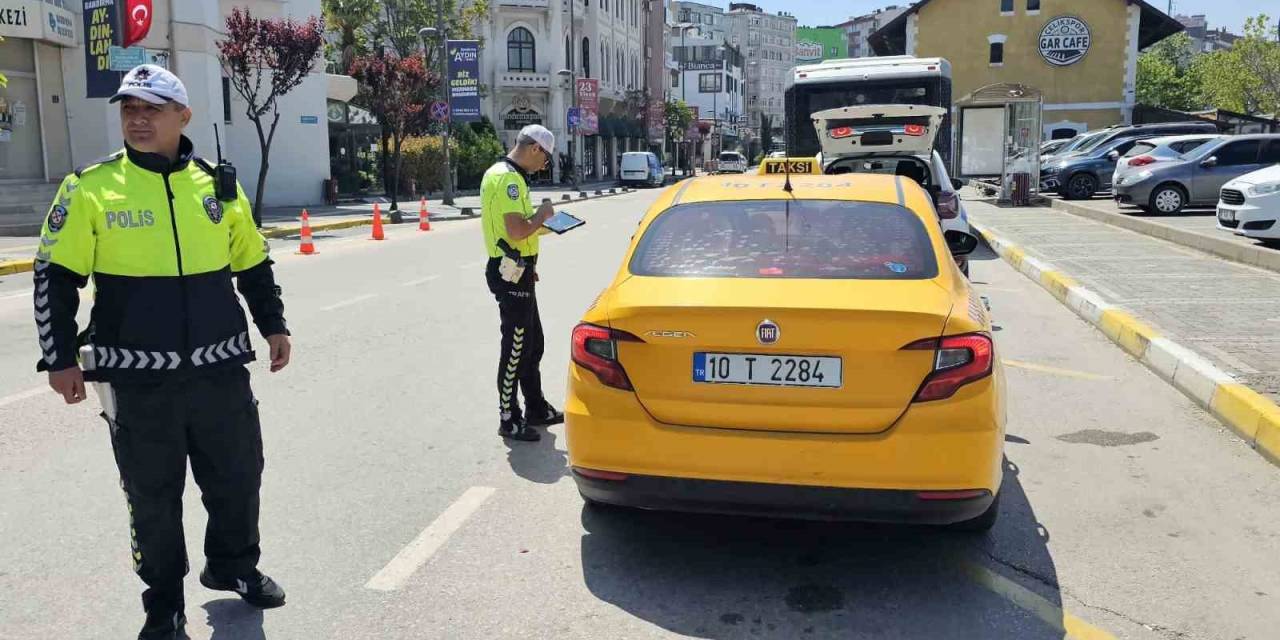 Bandırma’da Trafik Denetimlerinde Ceza Yağdı
