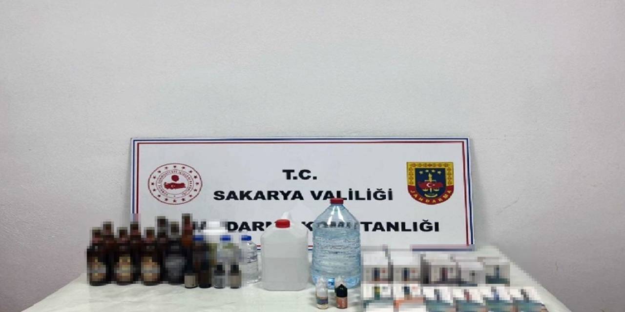 Yılbaşı Öncesi Operasyonların Arttığı Sakarya’da Sahte Alkol Ele Geçirildi