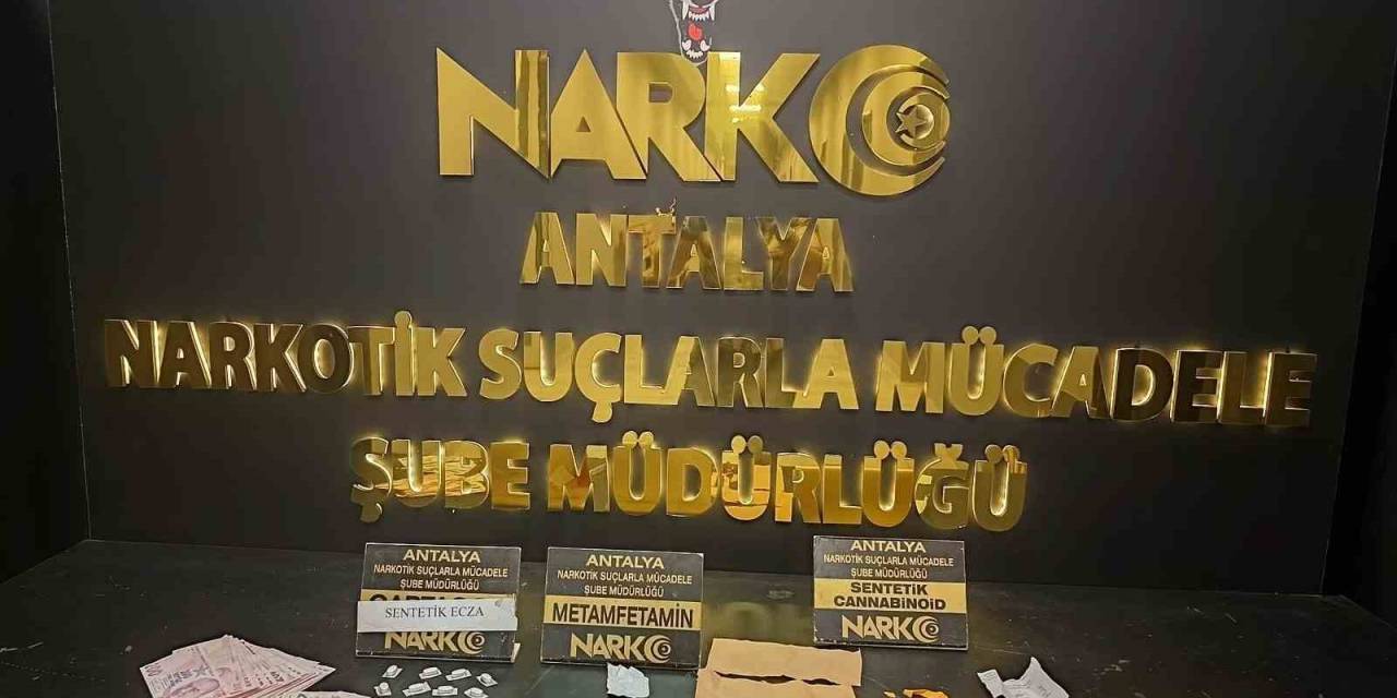 Antalya’da Eş Zamanlı Narkotik Operasyonu