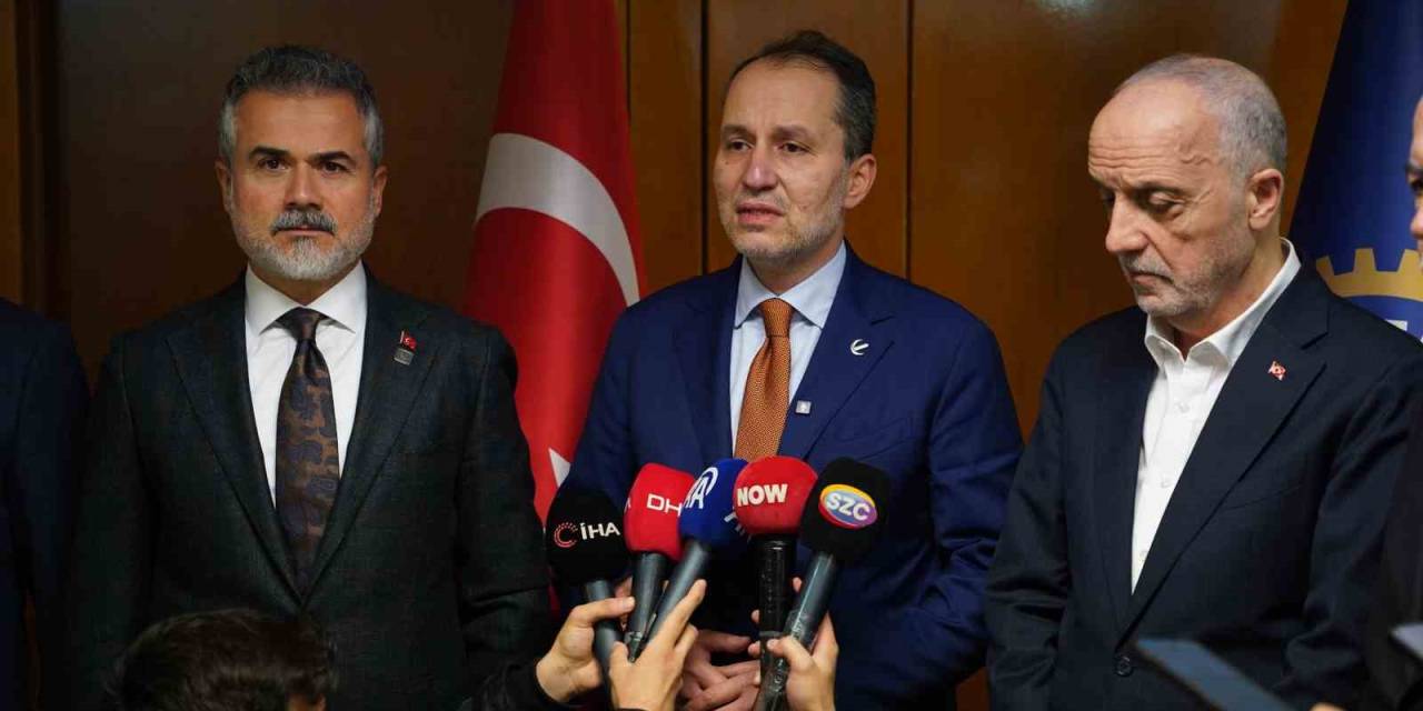 Yeniden Refah Lideri Erbakan: “Büyümeden Vermediğimiz Payı Da Vereceğiz Dersek 34 Bin Liralık Bir Asgari Ücret Çıkıyor”