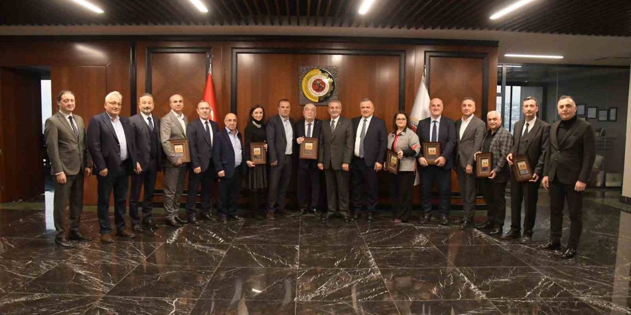 Samsun Tso’dan Emektarlara Plaket