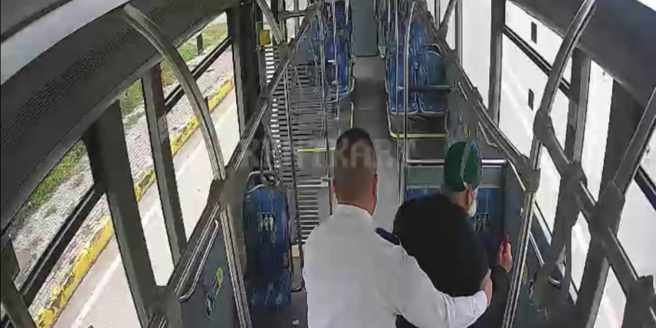 Otobüs Şoföründen Örnek Davranış