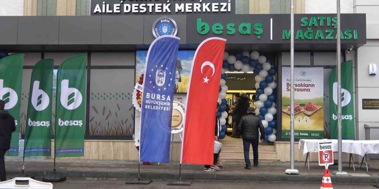 Besaş Fabrika Satış Mağazası, Mudanya’da Hizmete Girdi