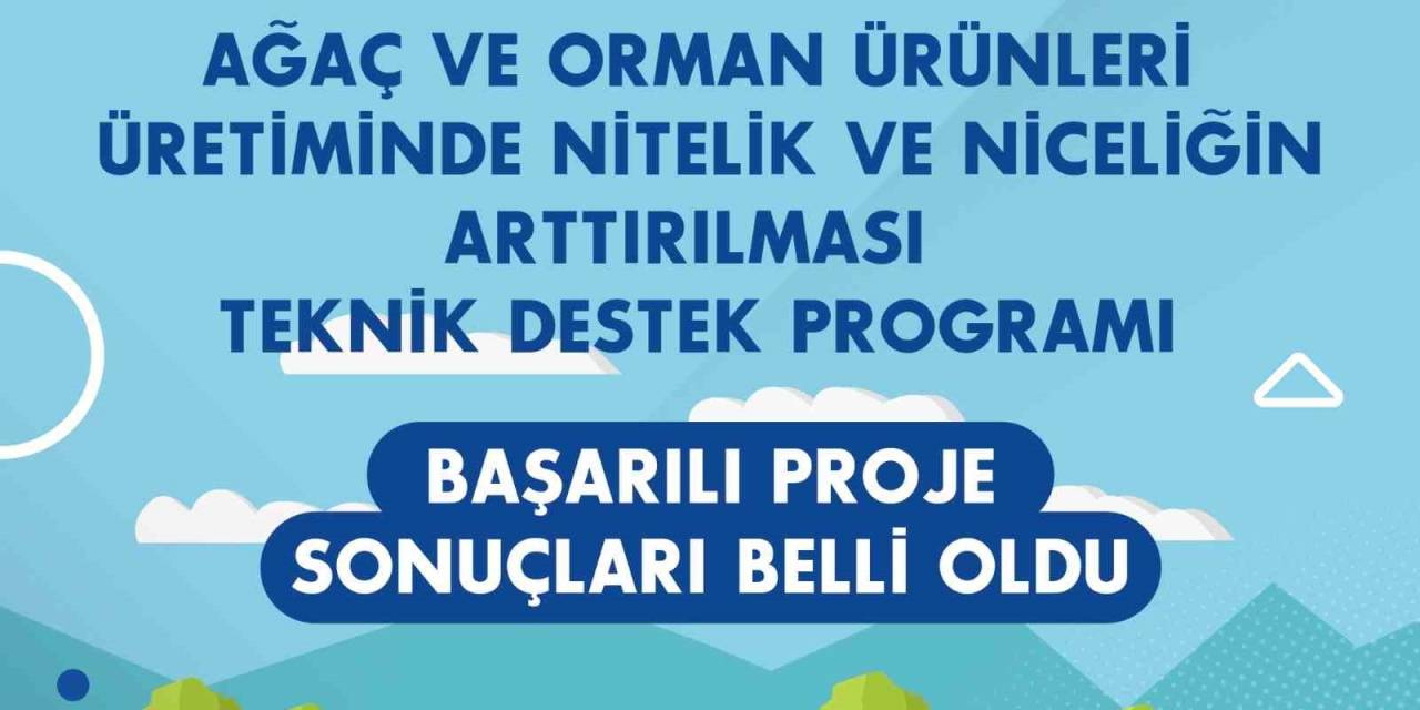 Ağaç Ve Orman Ürünleri Teknik Destek Programı’nın Başarılı Projeleri Belli Oldu