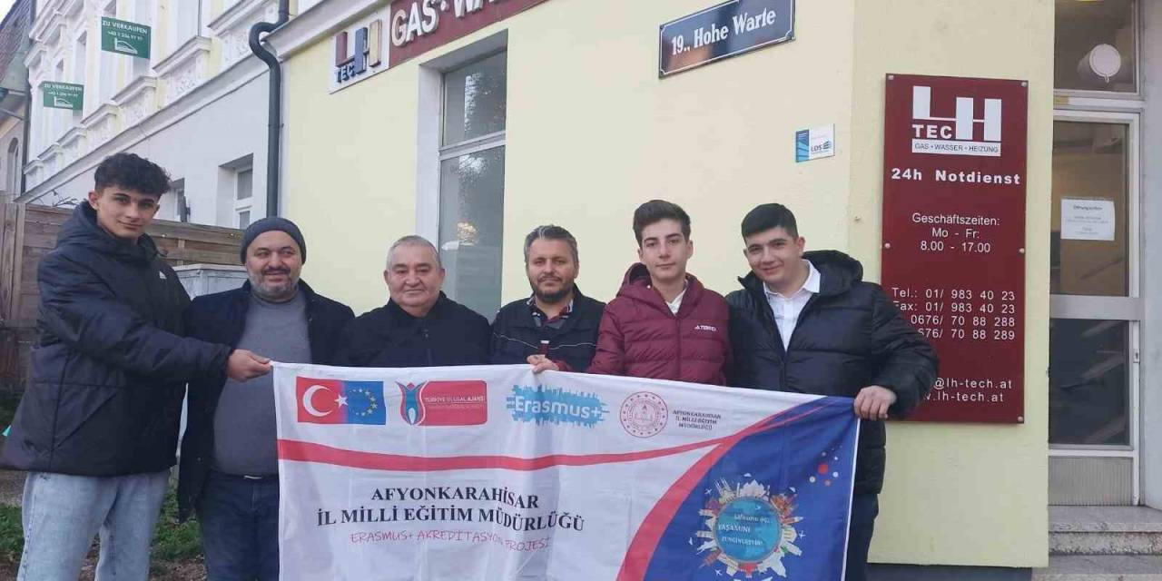 Gazi Mtal Öğrencileri Staj İçin Viyana’ya Gitti