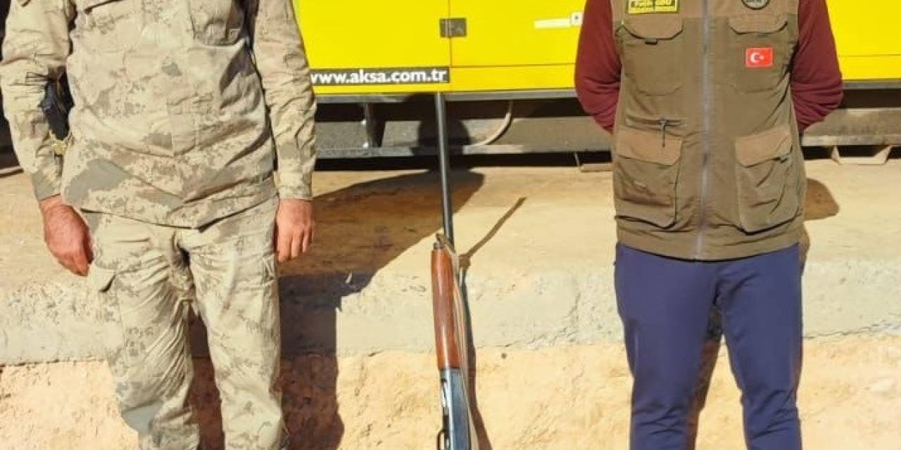 Şırnak’ta Kaçak Avcılık Yapan Şahıs Yakalandı