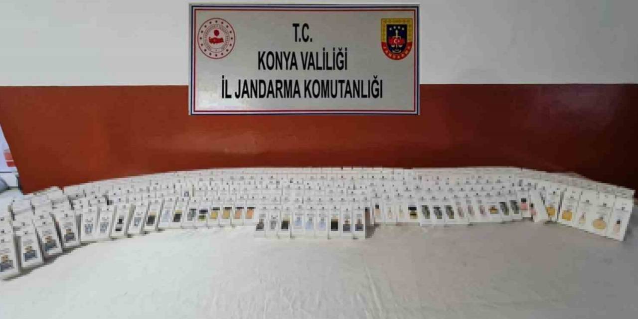 Jandarmadan 1 Milyon 250 Bin Liralık Parfüm Operasyonu