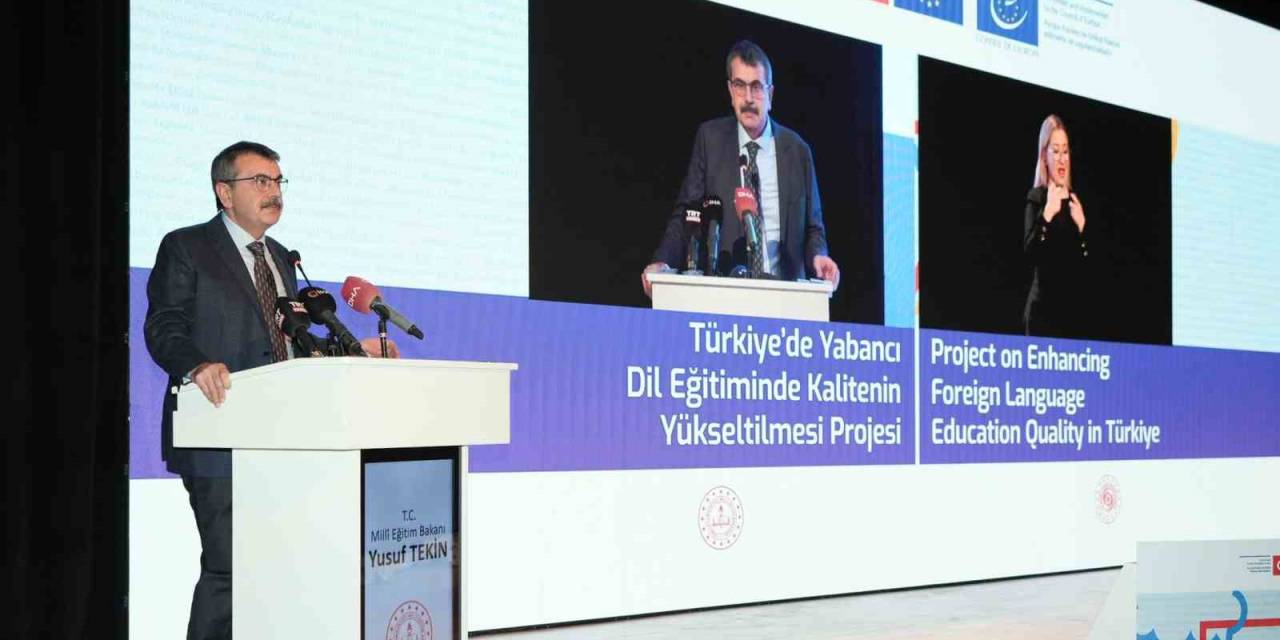 Bakan Tekin: "Türkiye’deki Yabancı Dil Öğretiminin De Ciddi Bir Şekilde Farklılaşacağına İnanıyorum"