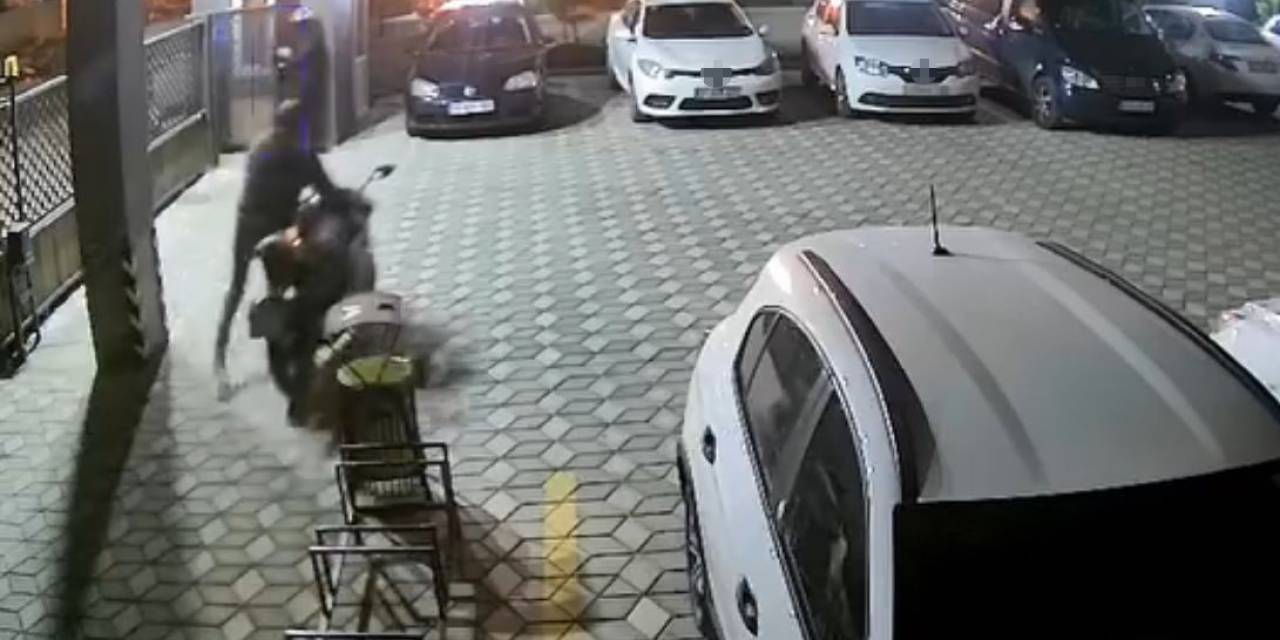 Hırsızları Güvenlik Kamerası Saniye Saniye Kaydetti
