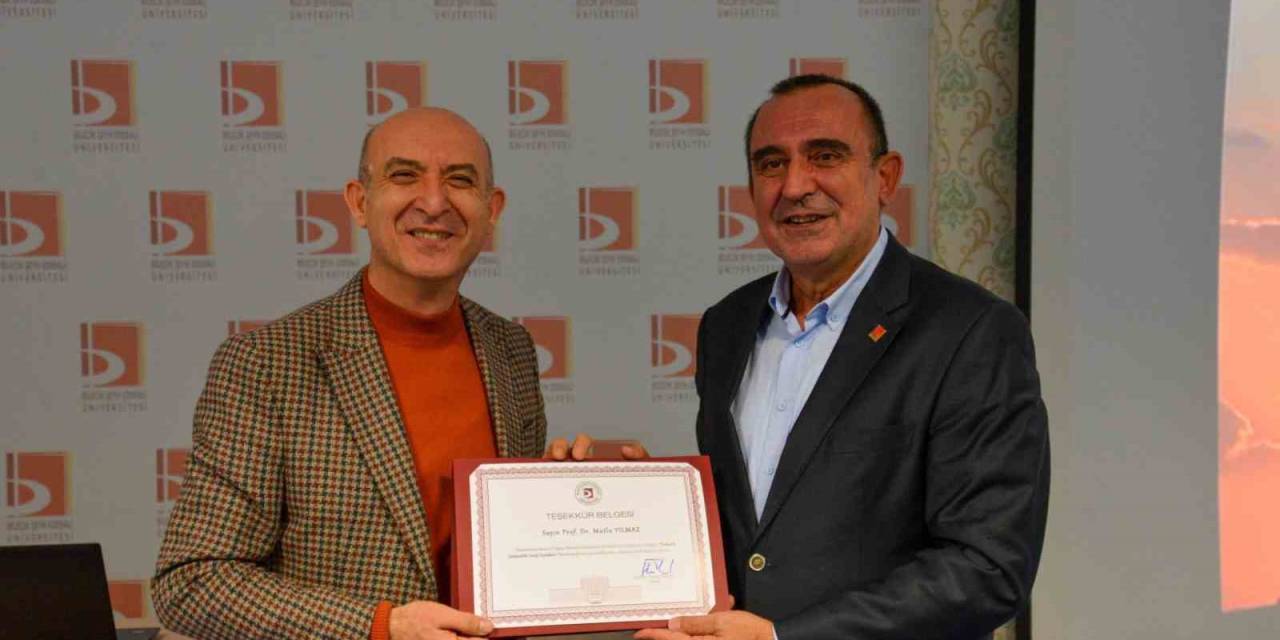 Bşeü’de ’türkiye’deki Yenilenebilir Enerji Kaynakları Semineri’ni Düzenlendi