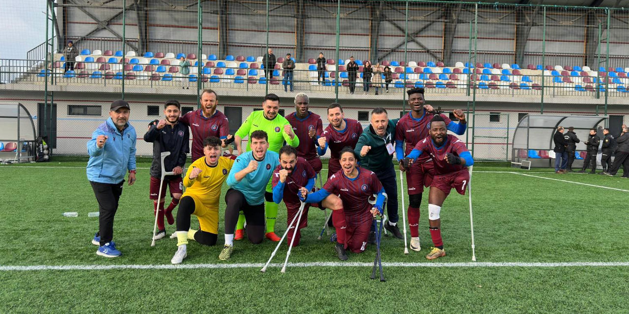 Ampute Futbolda büyükşehir 3 golle coştu