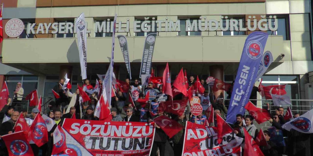 Teç-sen Eğitim Çalışanlarının Taleplerini Sıraladı