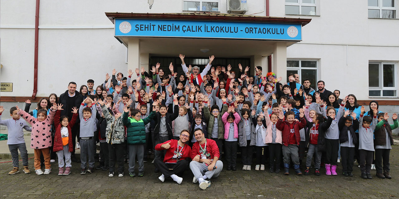 RİBEGEM Gönüllüleri, Köy Okulu Öğrencilerine Unutulmaz Bir Gün Yaşattı