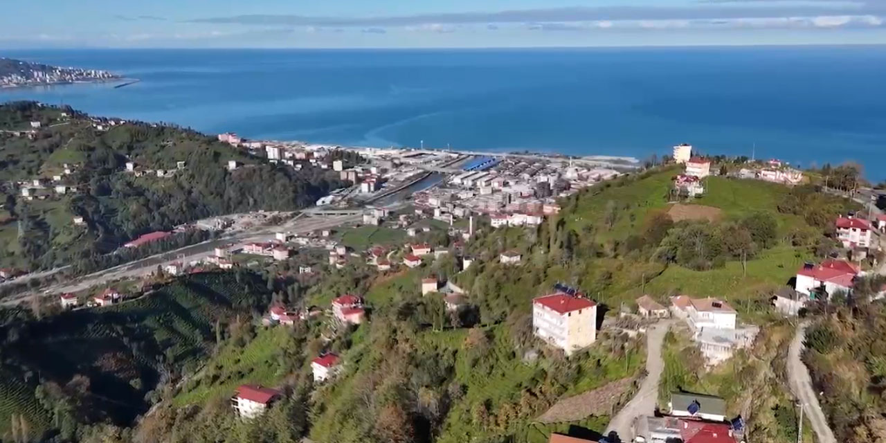 Rize'de Deniz Manzaralı Arsa Satışta