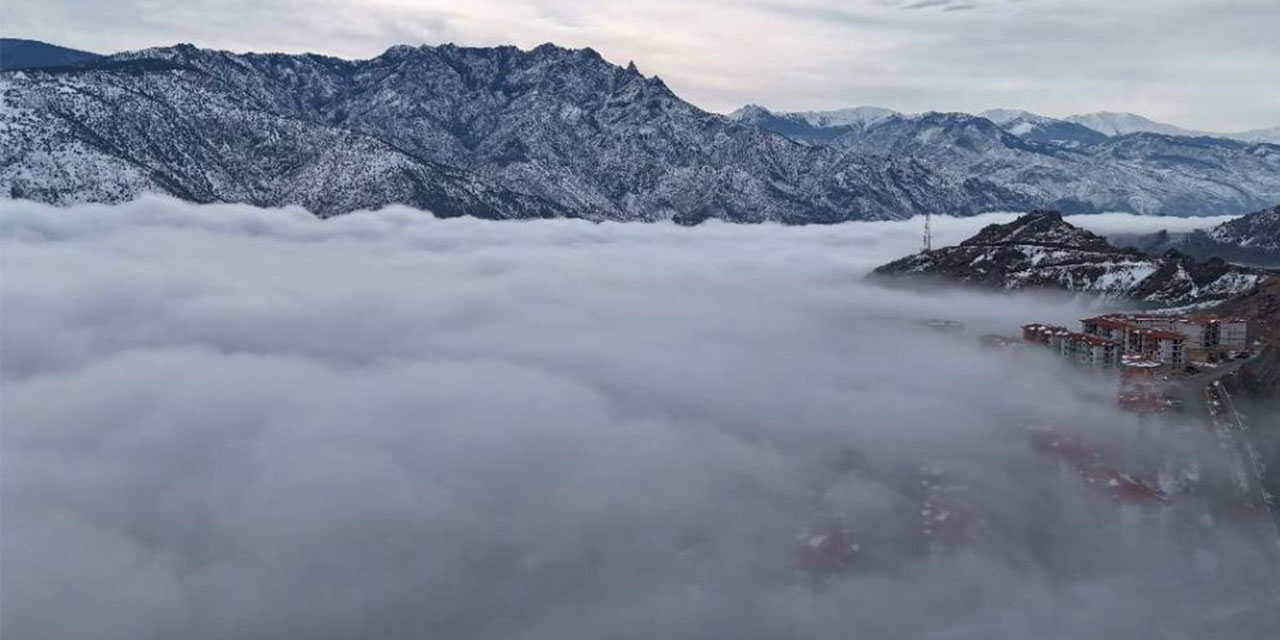 Artvin’de bulutların dansı