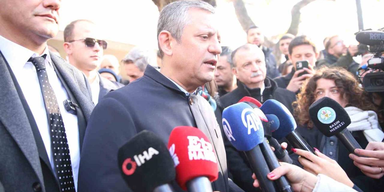 Chp Genel Başkanı Özel: “(Dem Parti’nin Mhp’yi Ziyareti) Ak Parti’nin Bir Kenarda Durduğu, Sürecin Mhp Üzerinden Yürütülmesini De Doğru Bulmuyoruz”