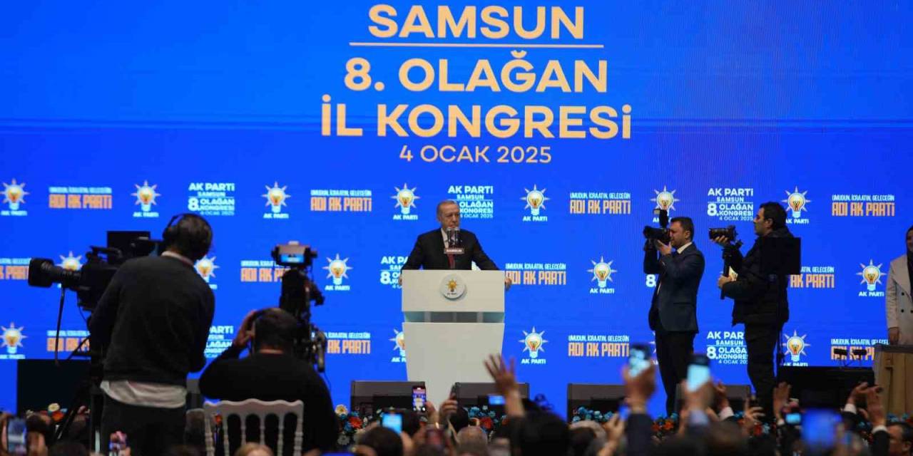 Cumhurbaşkanı Erdoğan: "Samsun-ankara Yht Projemizi Mutlaka Hayata Geçireceğiz"