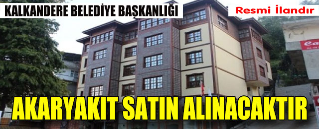 Akaryakıt Satın Alınacaktır