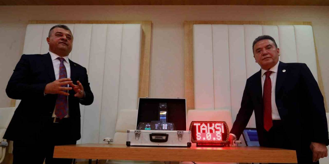 Antalya’da Ticari Taksilere Panik Butonlu Araç Takip Ve Kamera Sistemi