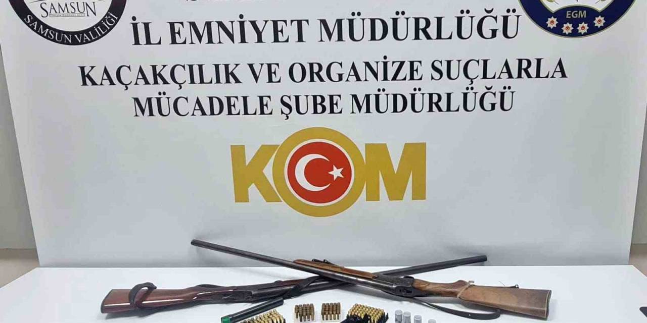 Kavak’ta Silah Ele Geçirildi