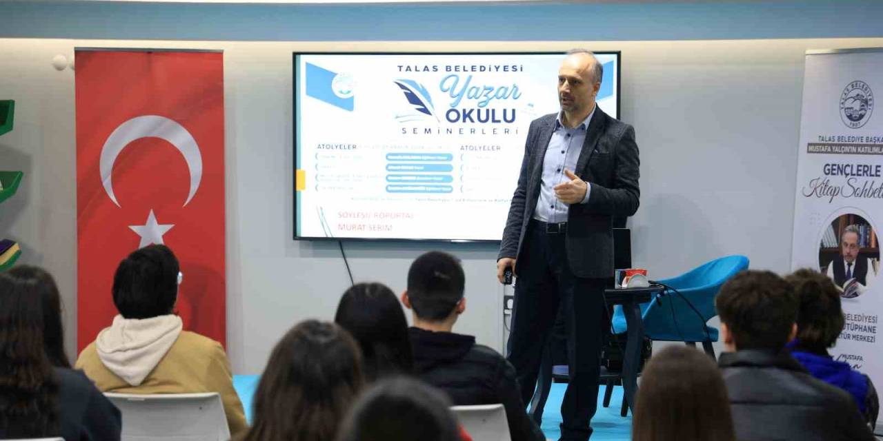 Talas’ın Yazar Okulunda Bu Hafta Konu ’söyleşi’ Oldu