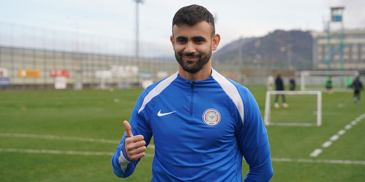 Çaykur Rizesporlu futbolcu Ghezzal: "Biz oraya iyi bir sonuç almak için gideceğiz. Umarım bunu gerçekleştirebiliriz"