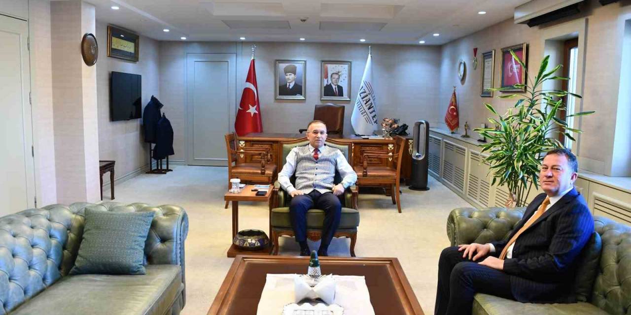 Başkan Doğan, Vali Çeber’i Ziyaret Etti