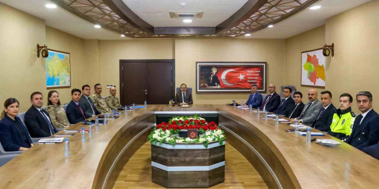 Siirt’te Güvenlik Toplantısı Gerçekleştirildi