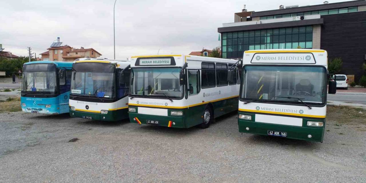 Meram Belediyesi Taziye Araçlarıyla  En Acı Günlerinde De Vatandaşların Yanında