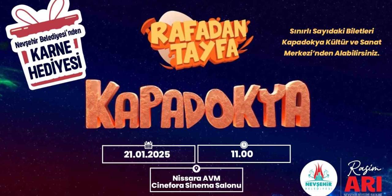 ’rafadan Tayfa Kapadokya’ Filmi 2. Kez Çocuklarla Buluşacak