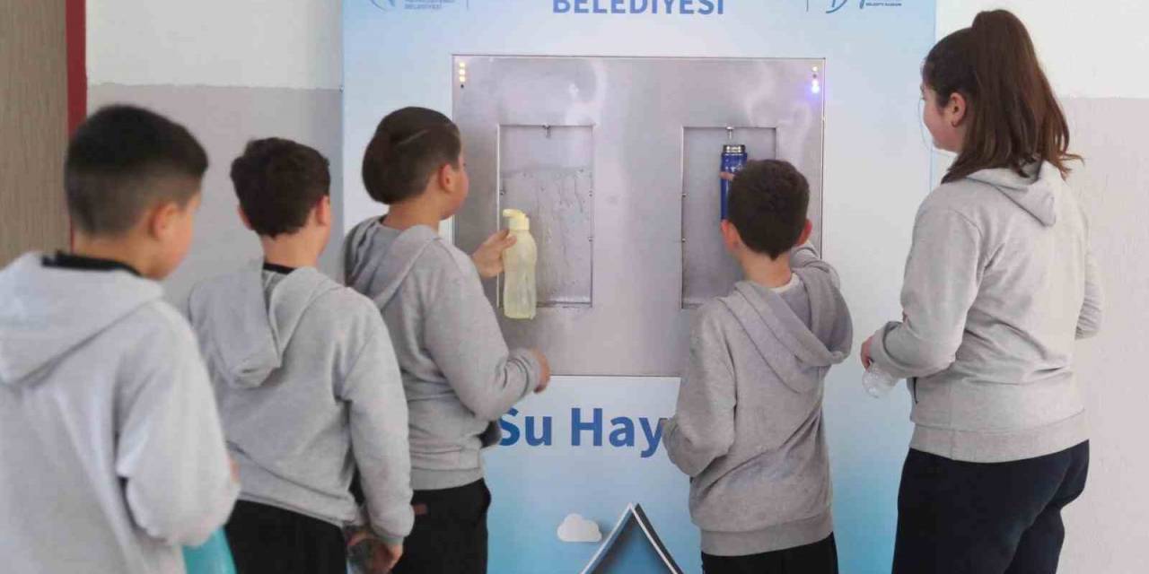 Merkezefendi Belediyesinin Projesi Kapsamında Öğrenciler Ücretsiz Ve Sağlıklı Suya Kavuşmaya Devam