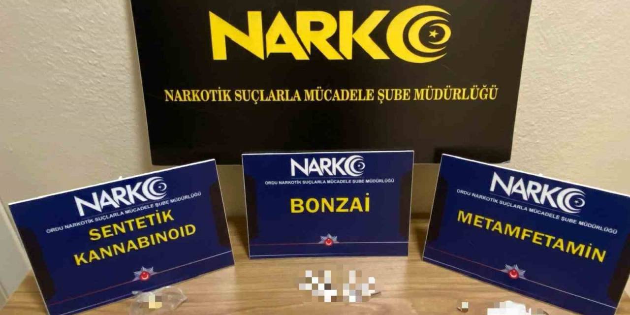Ordu’da Uyuşturucu Operasyonlarında 2 Tutuklama