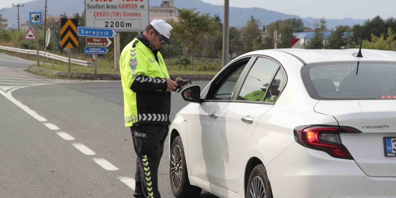 Ordu’da Bir Haftada 12 Binden Fazla Araç Ve Sürücüsü Denetlendi