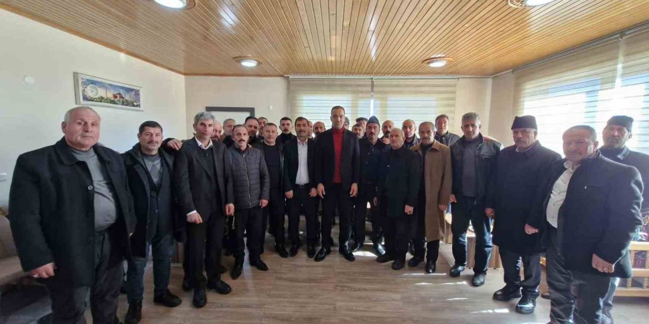 Mhp İl Başkanı Yurdagül, Pasinler’de Muhtarlarla Bir Araya Geldi