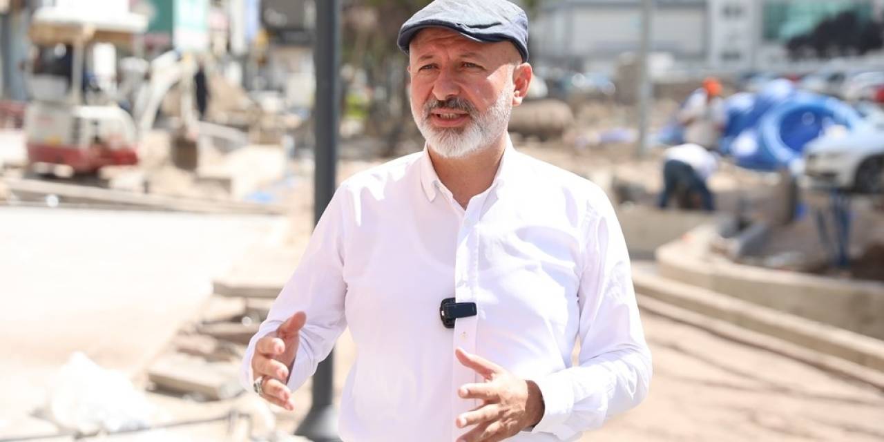 Başkan Çolakbayrakdar: "Şehrin Kalbine Modern Ve Estetik Bir Kimlik Kazandırıyoruz"