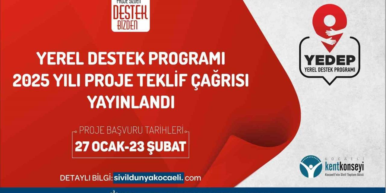 Yedep’ten 2025 Yılı Proje Teklif Çağrısı