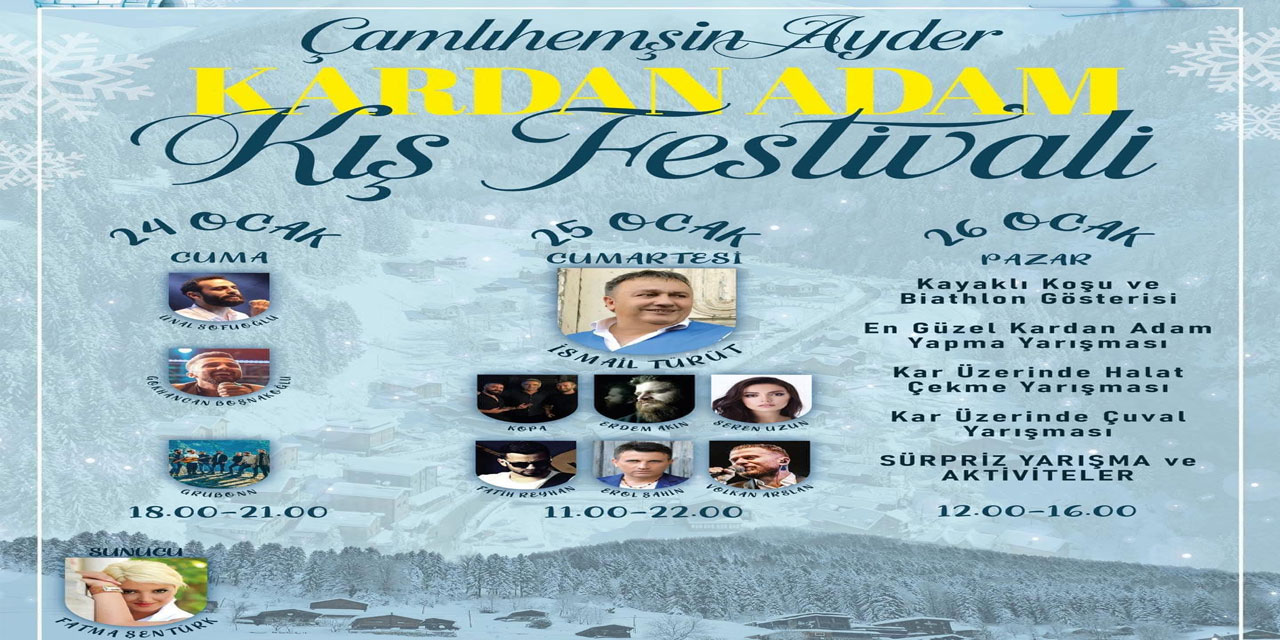 Ayder Kış Festivali Ertelendi