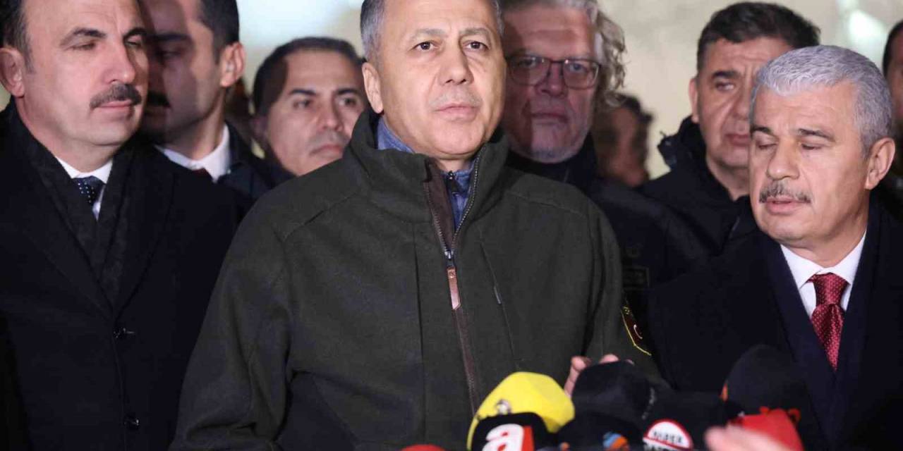 İçişleri Bakanı Ali Yerlikaya’dan Çöken Binaya İlişkin Açıklama