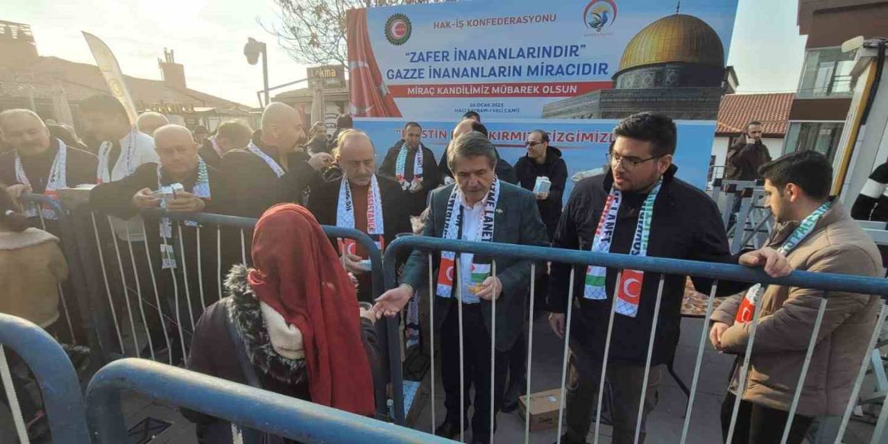 Hak-iş Filistin Ve Kudüs Komitesi Başkanı Tanrıverdi: “Filistinli Kardeşlerimizin Yaşadığı Ekonomik Ve İnsani Sıkıntılarının Acilen Giderilmesini İstiyoruz”