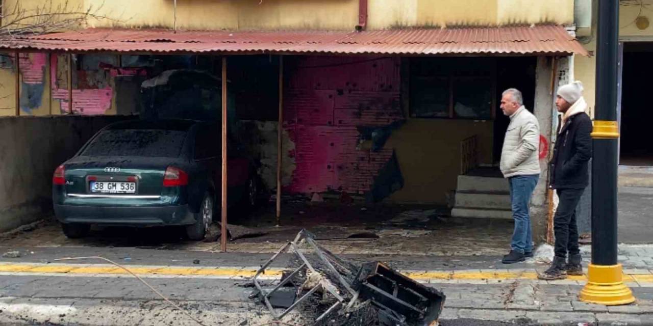 Sivas’ta Yanan Araçta Kundaklama Şüphesi