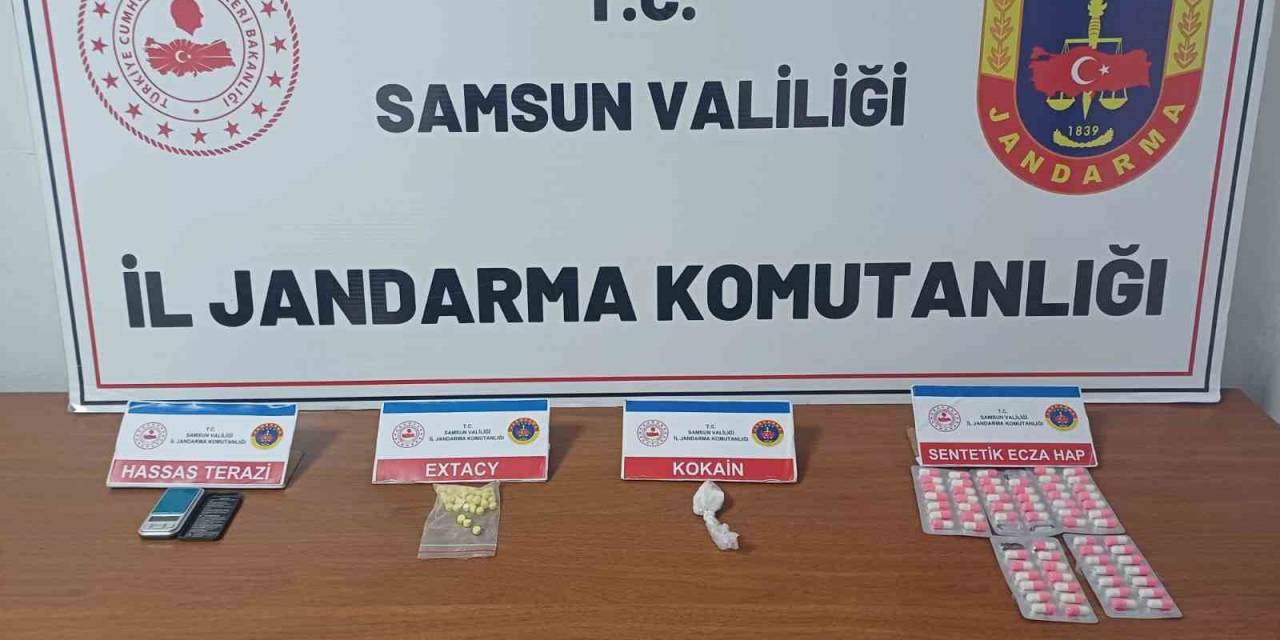Samsun’da 3 Uyuşturucu Taciri Yakalandı