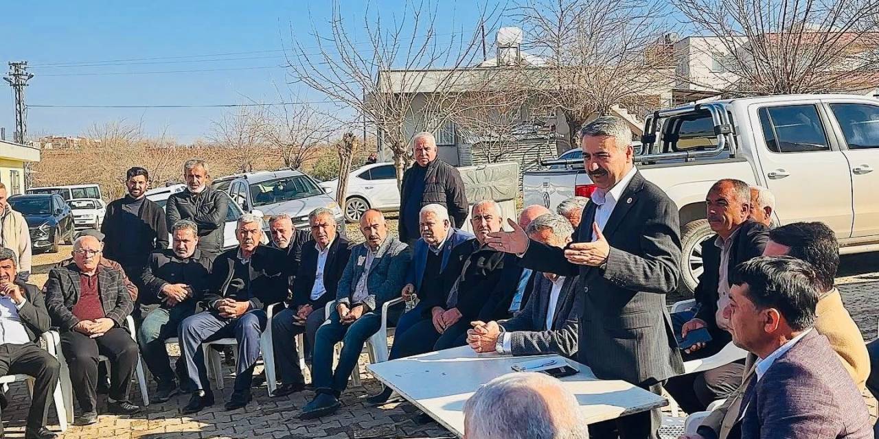 Milletvekili Alkayış, Muhtarlar Ve Köylülerle Bir Araya Geldi